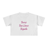 Tropical Trio Women's Crop Tee