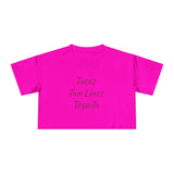 Tropical Trio Women's Crop Tee