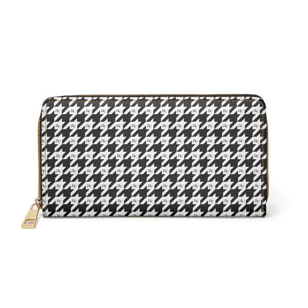 RLC Logo Houndstooth Zipper Wallet